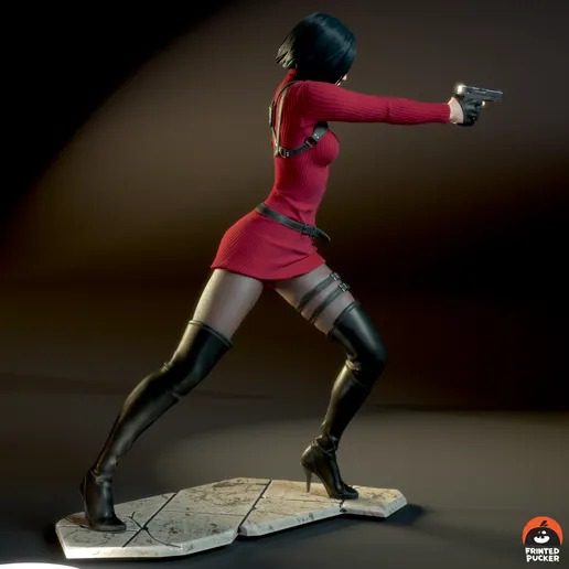 Frinted Pucker - Ada Wong STL 3D PRINTING - Imagen 2
